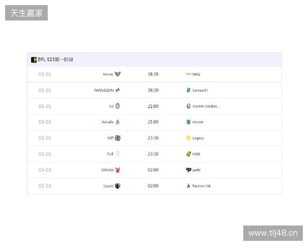 EPL S23揭幕战：Senzu首秀对阵Liquid，3DMAX迎战paiN